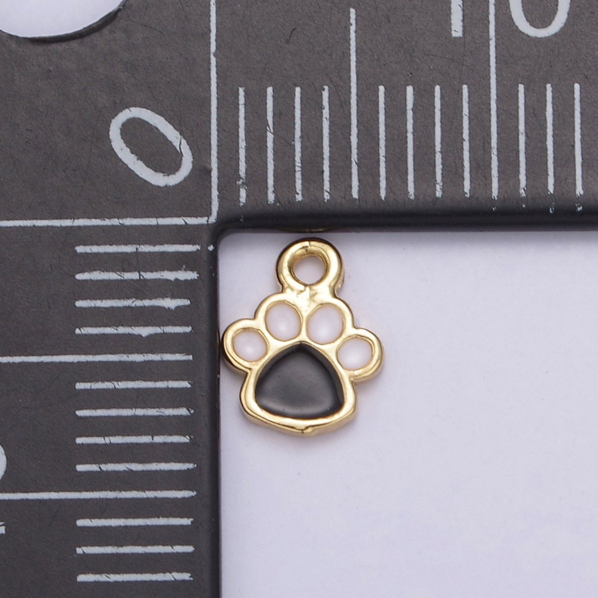 Mini Dog Paw Charm N-870