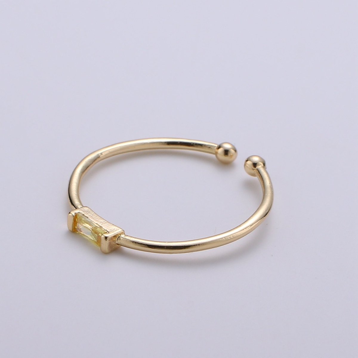 Minimalist Birthstone Ring • Cz Ring in Gold • Dainty Birthstone Ring • Stacking Ring • Valentine Gifts for Mom Wife Friend  R-216 R-218 R-219 R-220 R-223