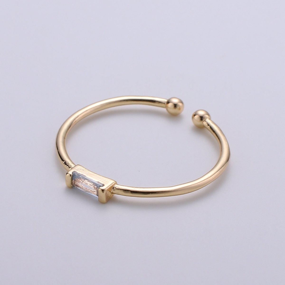 Minimalist Birthstone Ring • Cz Ring in Gold • Dainty Birthstone Ring • Stacking Ring • Valentine Gifts for Mom Wife Friend  R-216 R-218 R-219 R-220 R-223