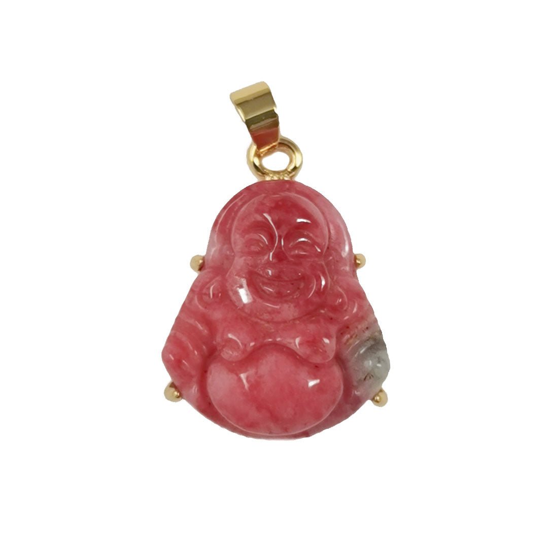 Red Buddha Jade Gold Filled AH-263