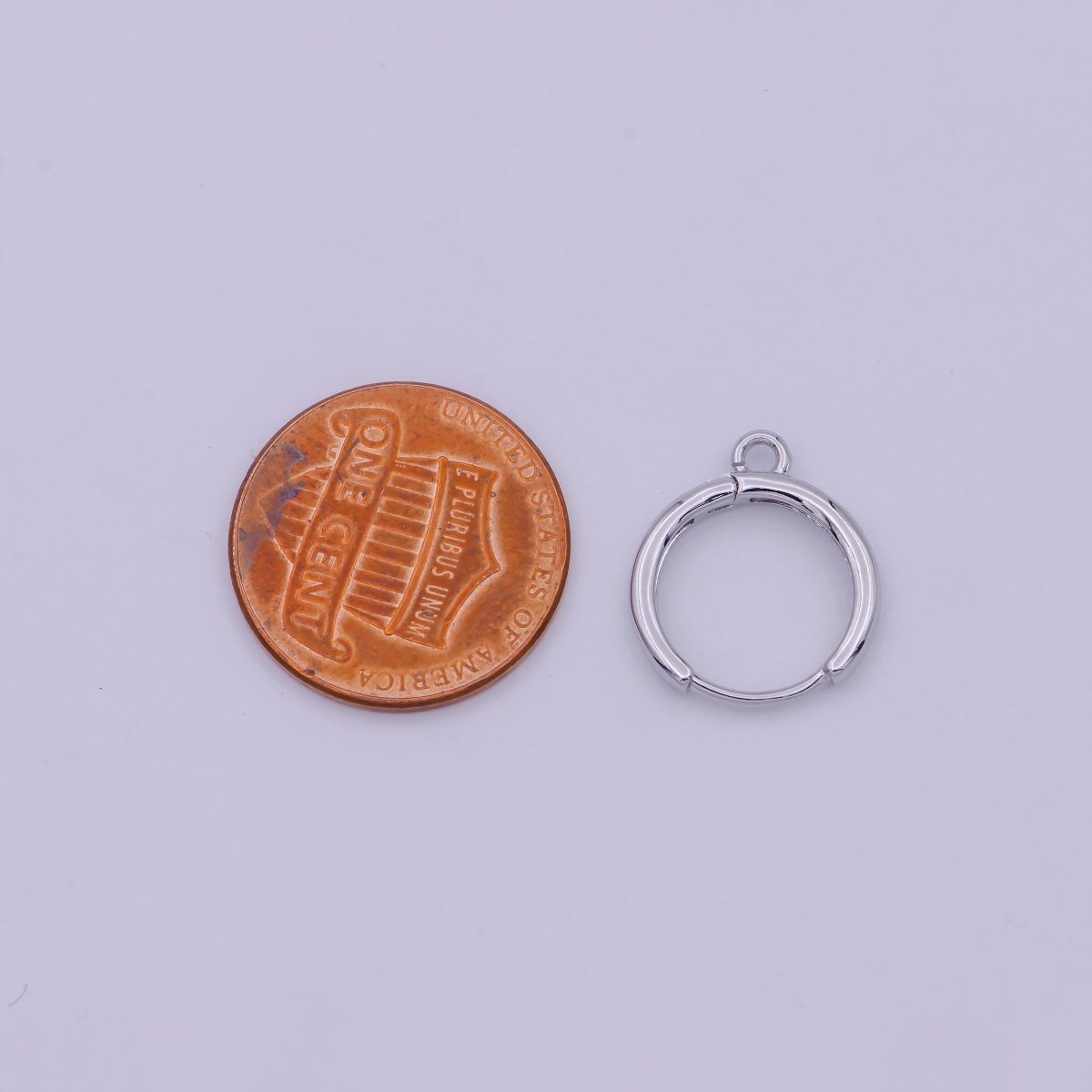 Silver Earring Findings, plain Leverback Findings 13.9x15.9mm L-642