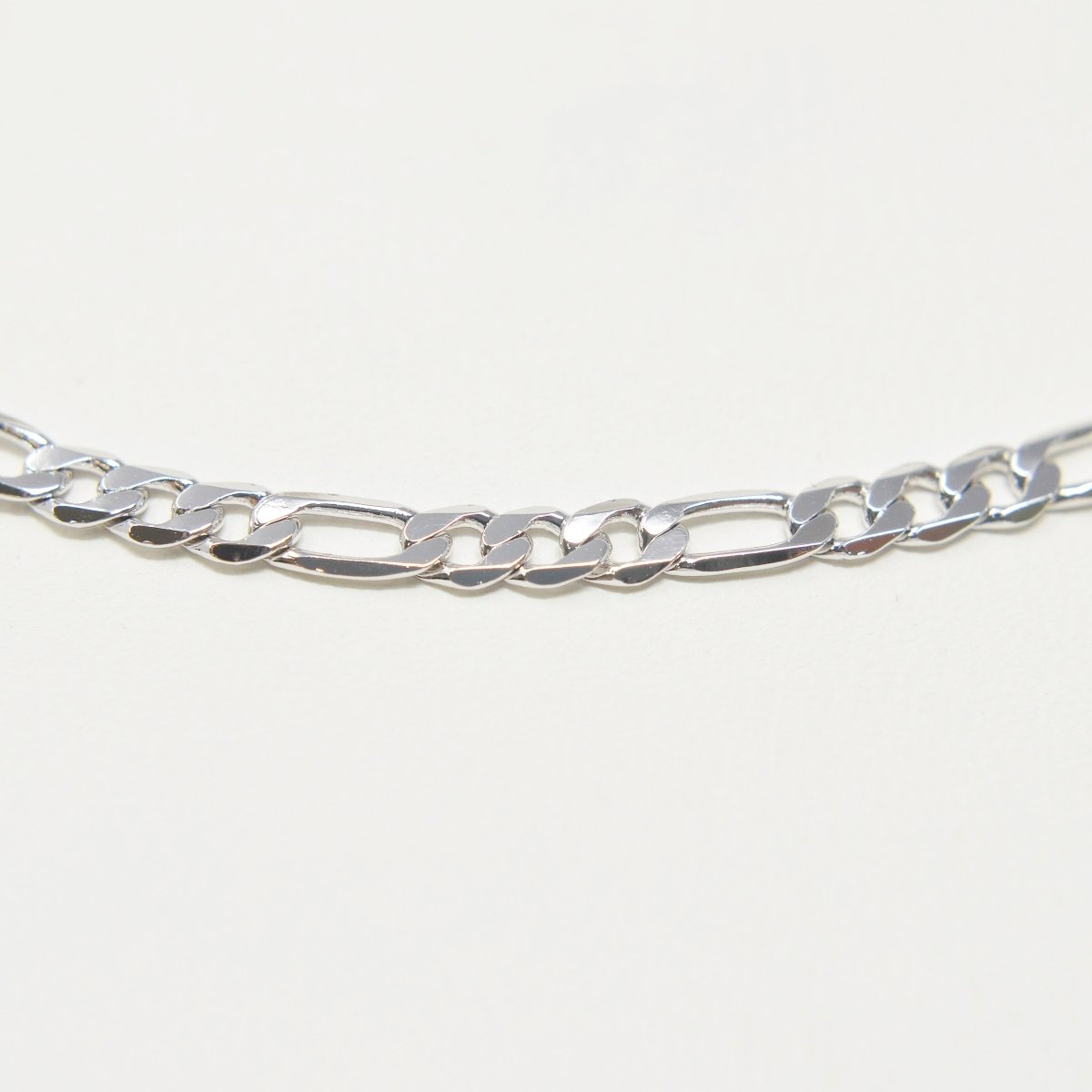 Silver Figaro Chain 20 inch Figaro Necklace with lobster clasp 2.5mm Figaro for men woman | CN-1015  Clearance Pricing