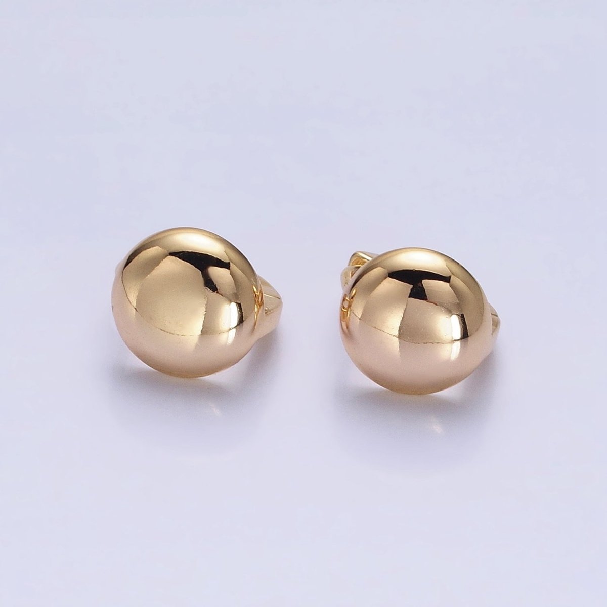Silver, Gold 12mm Round Geometric Circular Cartilage Huggie Earrings | AB892 AB909