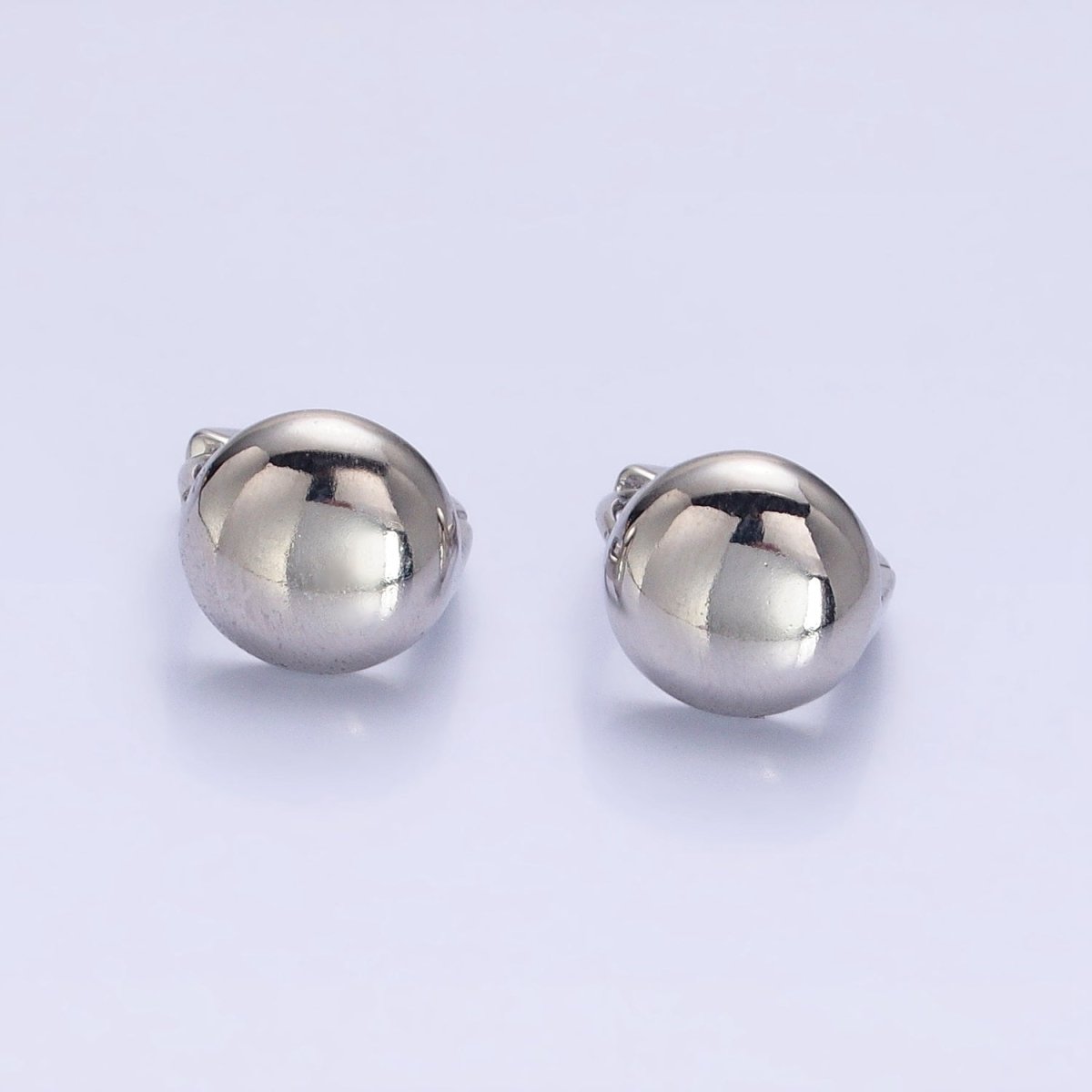 Silver, Gold 12mm Round Geometric Circular Cartilage Huggie Earrings | AB892 AB909