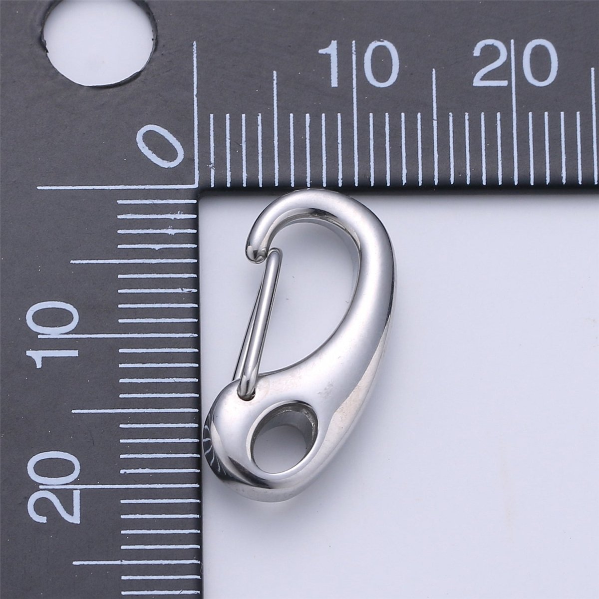 Silver Gold Filled Safety Pin Beads K-170