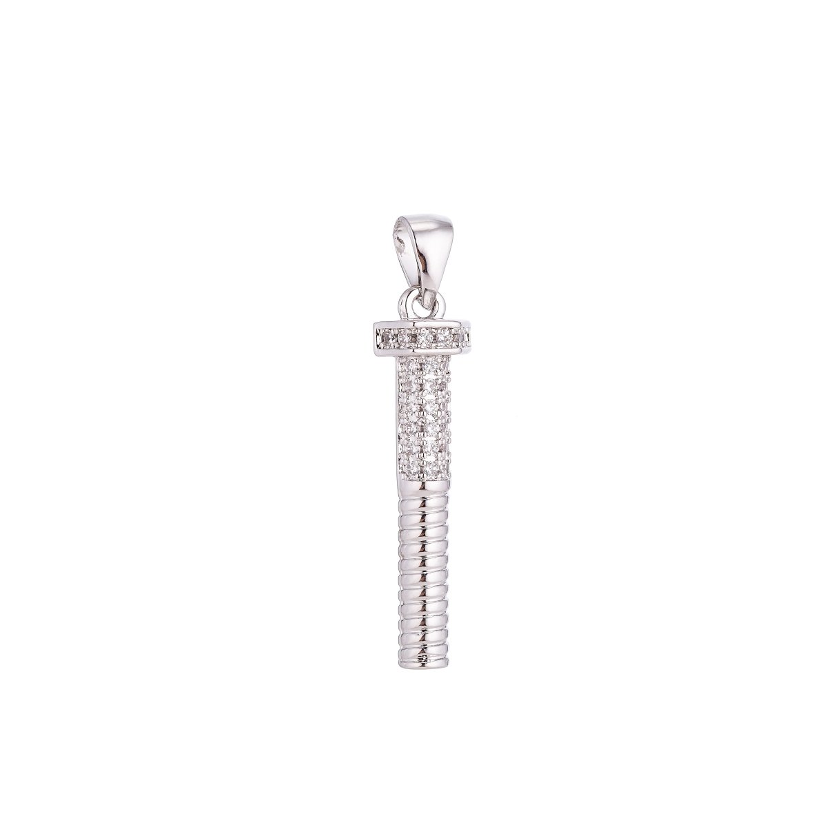 Silver Gold Filled Screw Pendants For DIY Jewelry Making H-161
