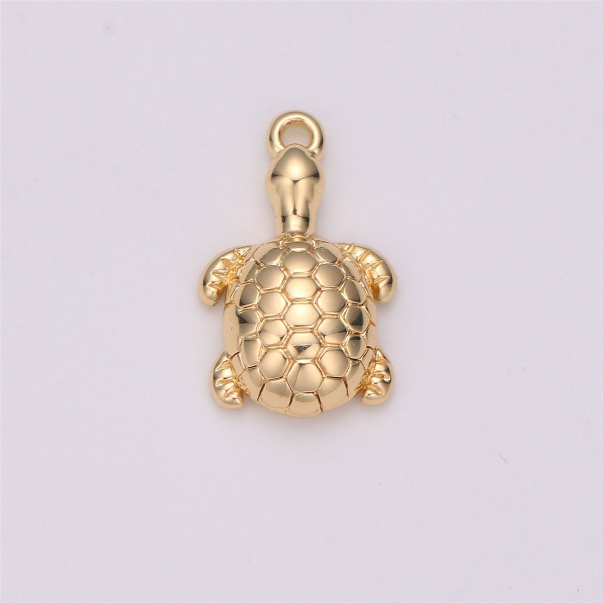 Small Sea Turtle Charm Ocean Summer Vacation Animal Pendant in Gold Filled Turtoise Pendants Necklace Earring Bracelet Charms C-531