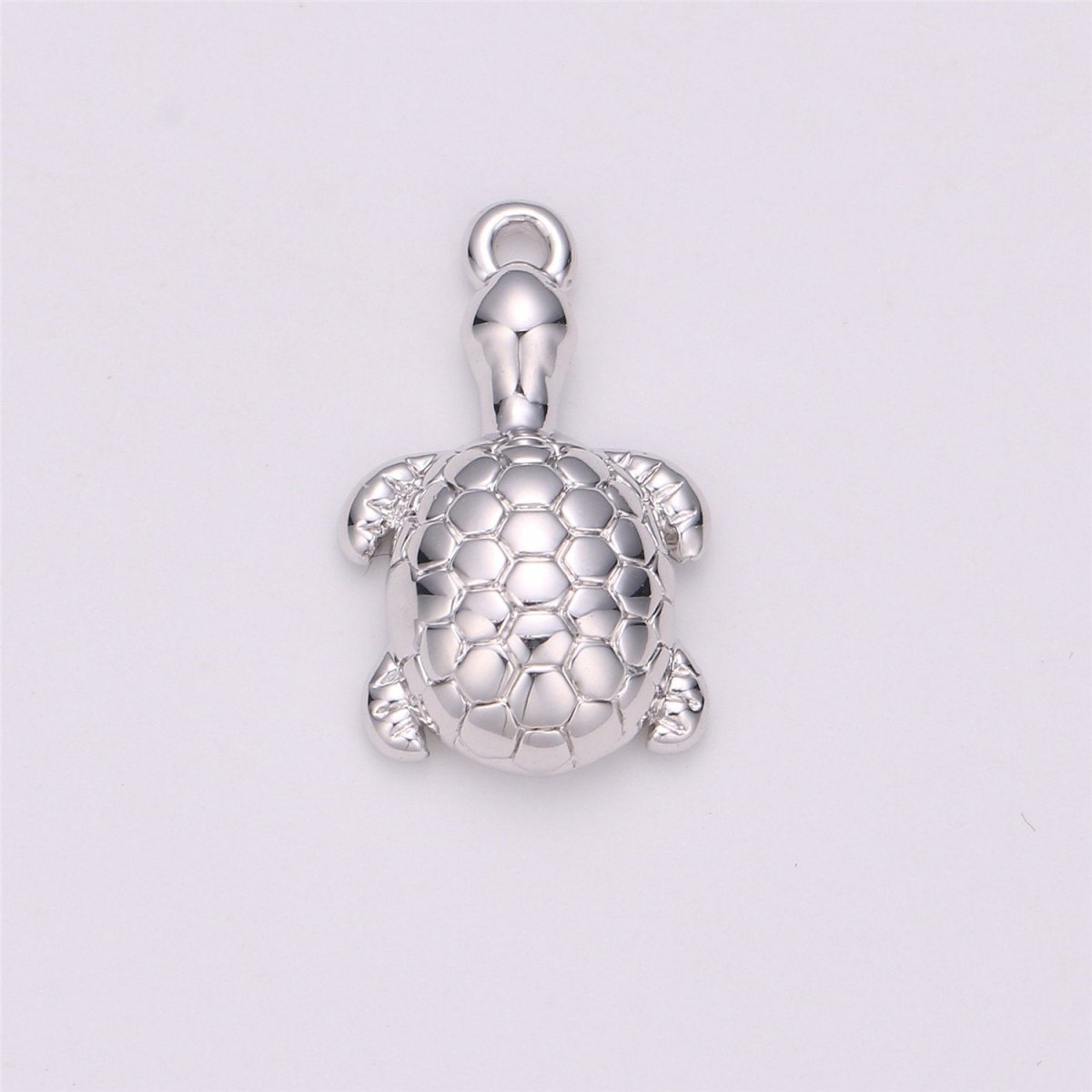 Small Sea Turtle Charm Ocean Summer Vacation Animal Pendant in Gold Filled Turtoise Pendants Necklace Earring Bracelet Charms C-531