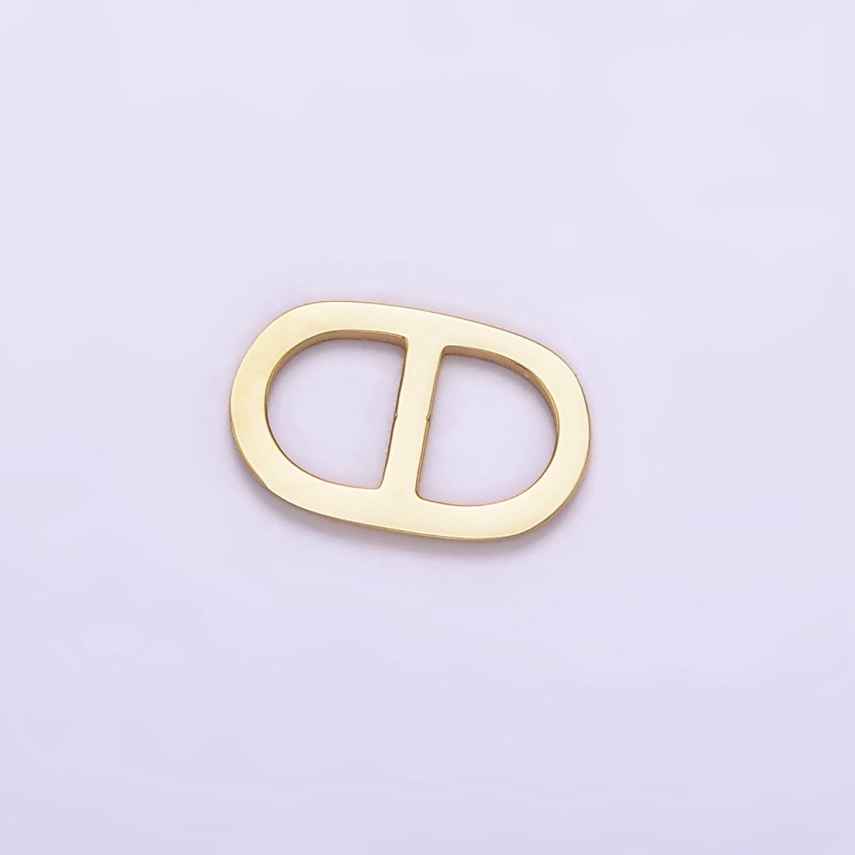 Stainless Steel 10mm Anchor Link Oblong Bar Open Jewelry Making Findings Supply | Z-507