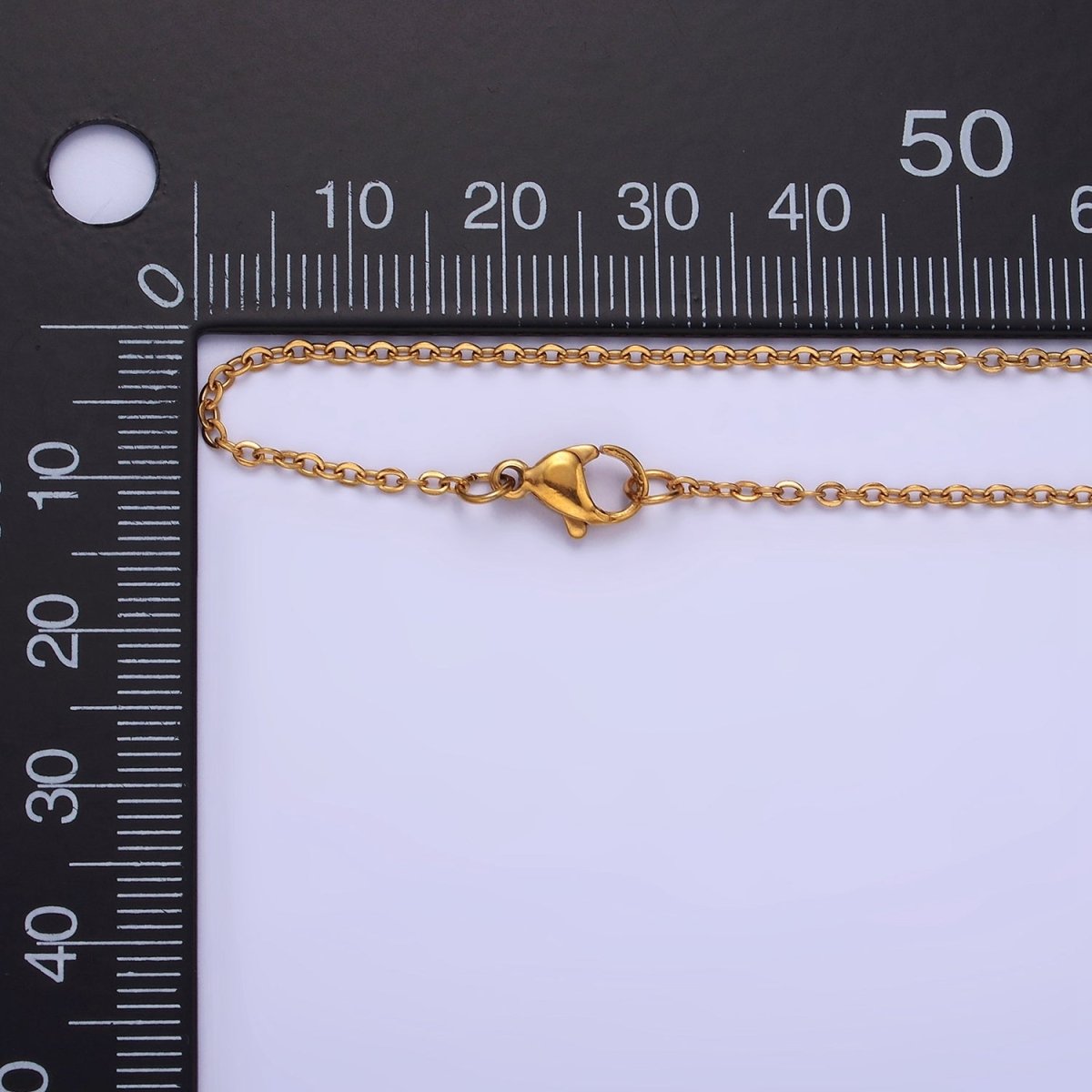 Stainless Steel 1.5mm Cable Chain 18 Inch Necklace | WA-2457