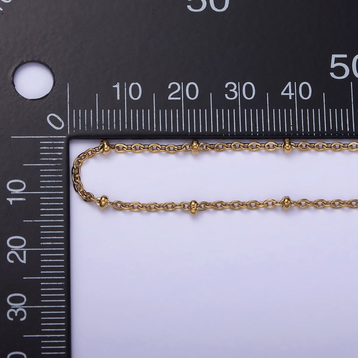 Stainless Steel 1.5mm Satellite Cable Unfinished Chain by Yard | ROLL-1507