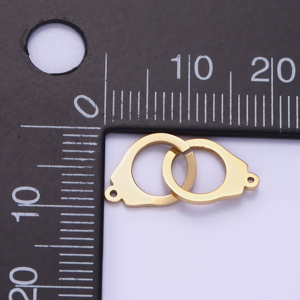 Stainless Steel 20mm Hand Cuff Minimalist Connector | Z688