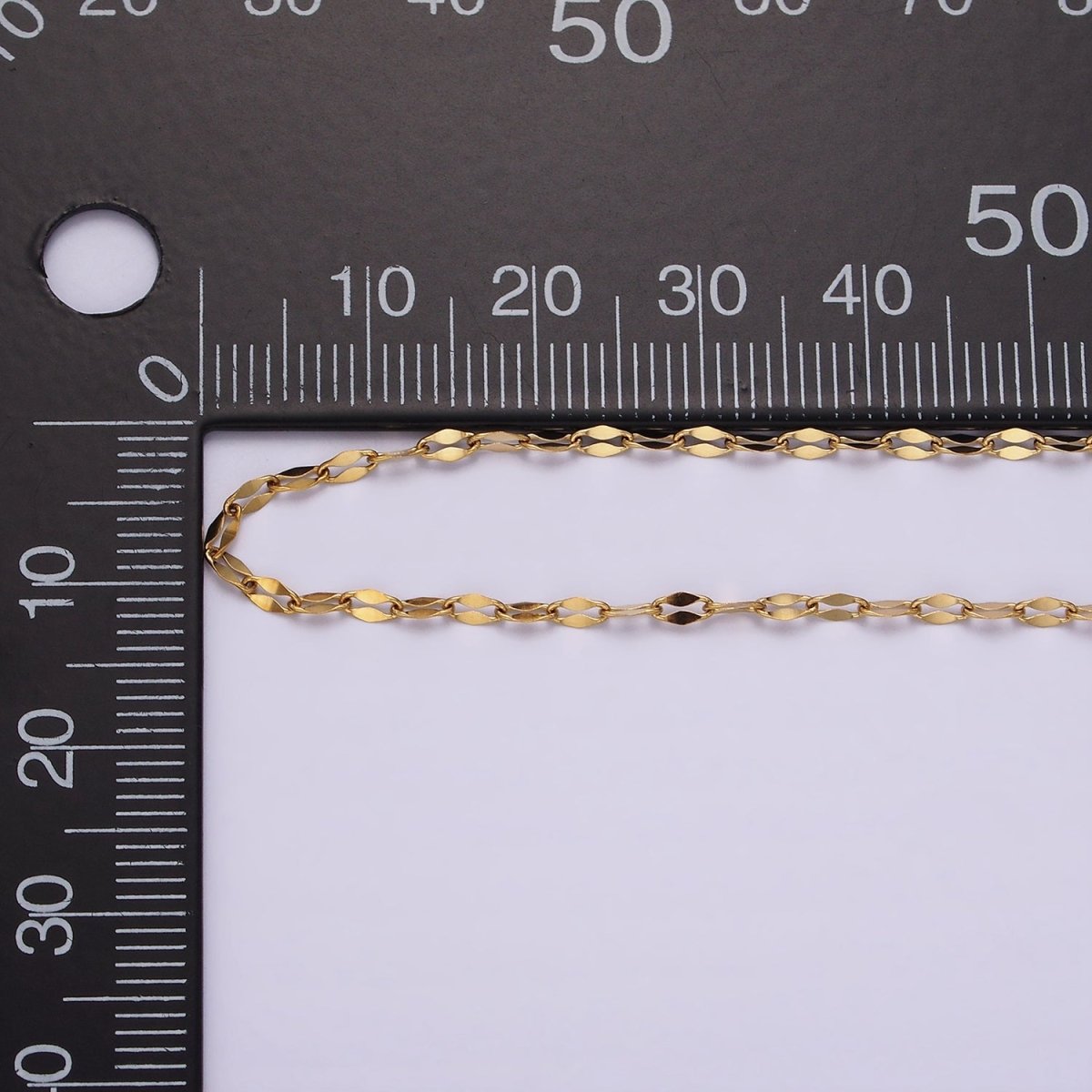 Stainless Steel 2mm Mariner Anchor 18 Inch Necklace | WA-2348 Clearance Pricing