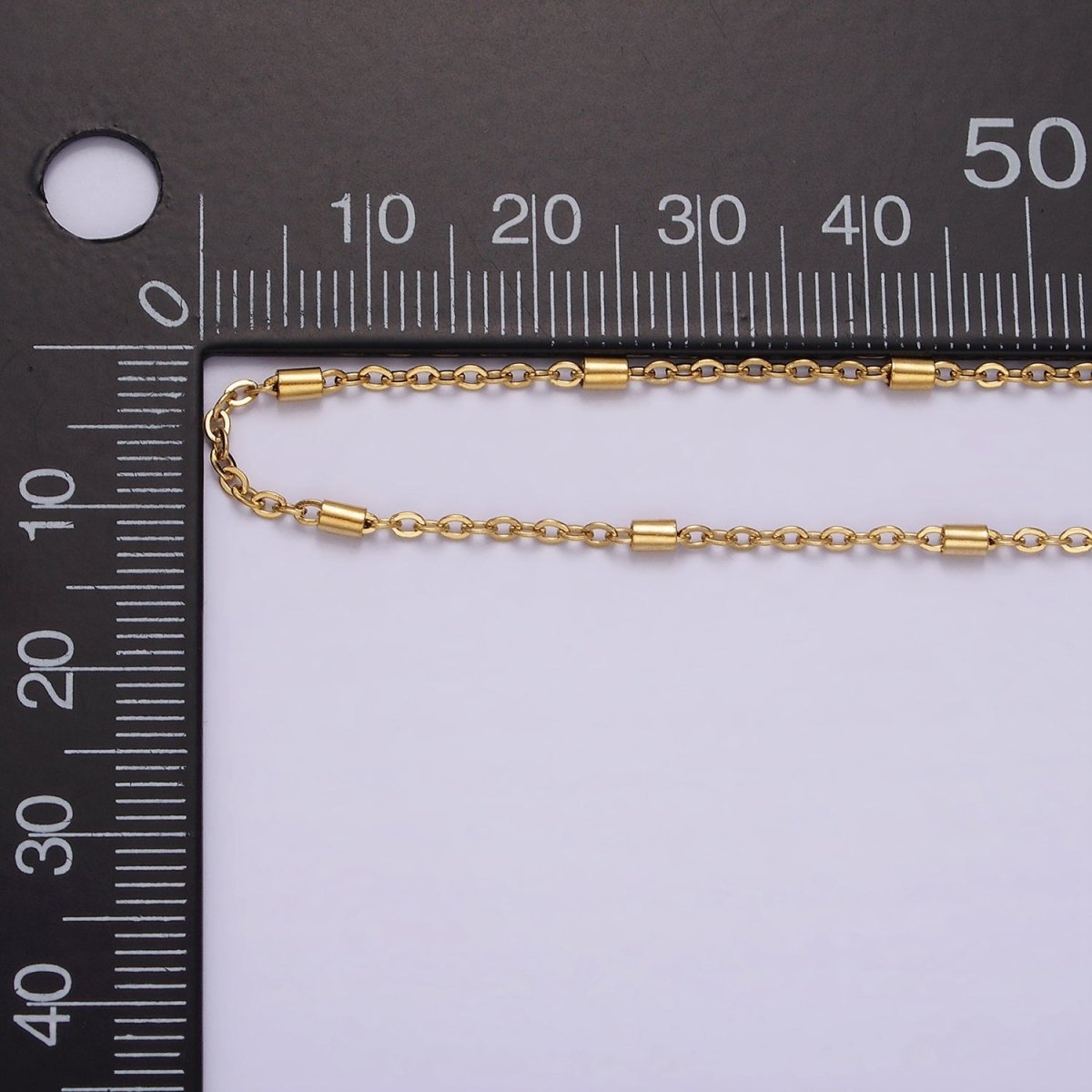 Stainless Steel 2mm Tube Satellite Chain 18 Inch Necklace | WA-2355