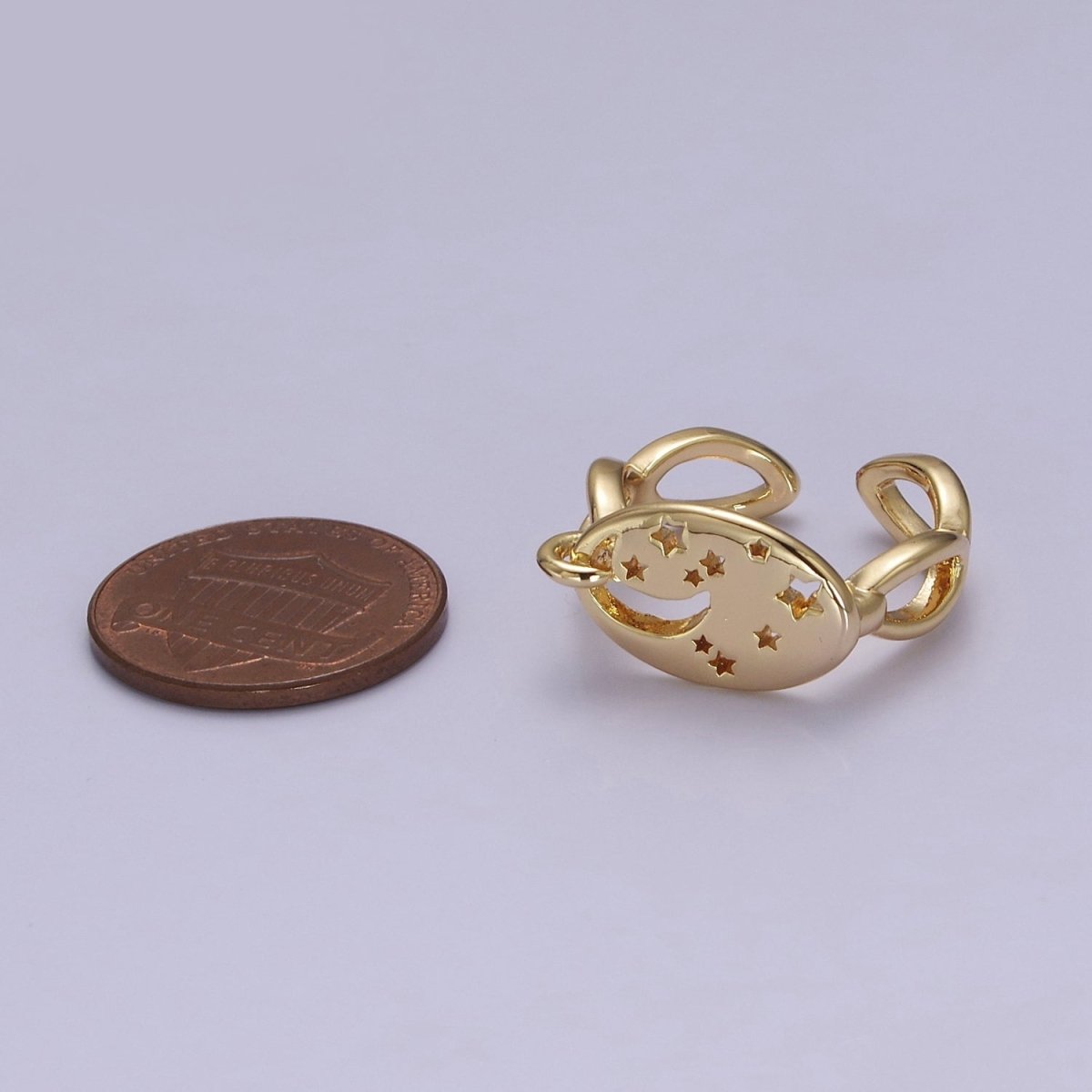 Stargazer Rings For Women • Dainty Star ring Celestial jewelry • statement ring O-2075