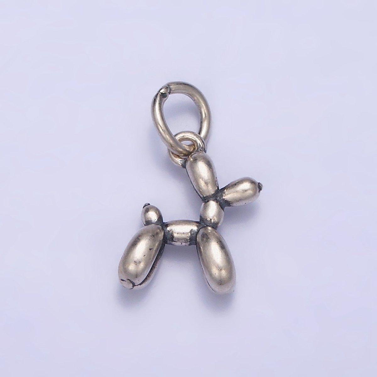 Sterling Silver S925 Dog Balloon Pet Animal Charm | SL-290