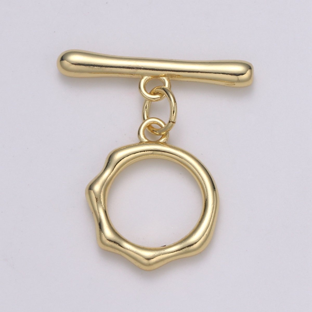 Toggle Clasp with jump ring chose color-Gold, Rose Gold Black, Silver OT Clasp for Jewelry Making Supply L-305~L-308