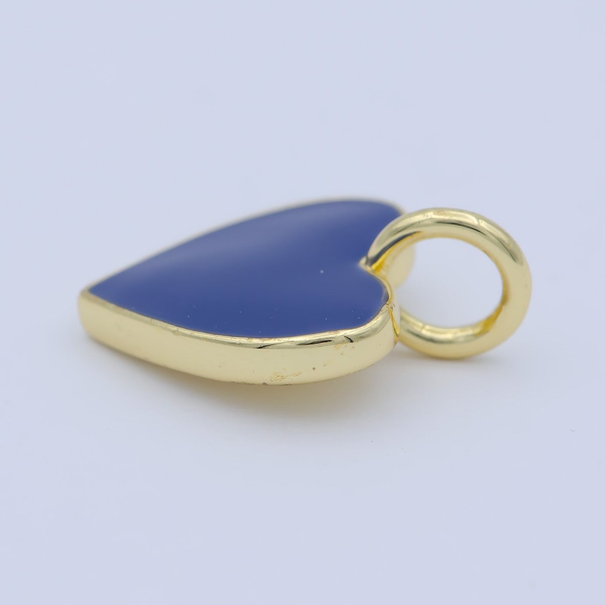 Various Color Enamel Heart Shape Gold Filled Pendants - J-888~J-895