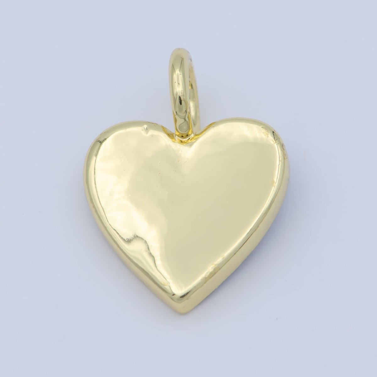 Various Color Enamel Heart Shape Gold Filled Pendants - J-888~J-895