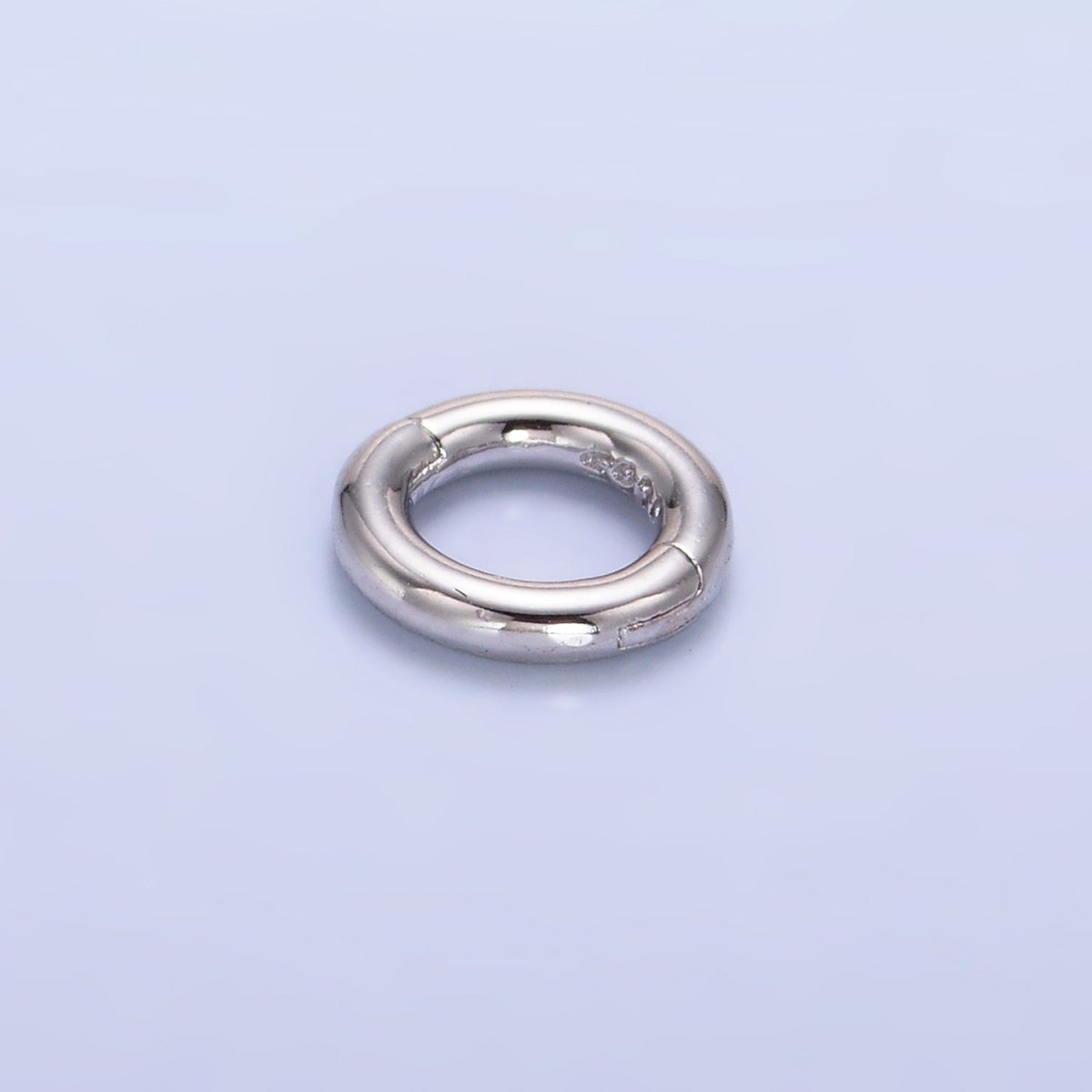 S925 Sterling Silver 7.8mm Pull Snap Gate Finding | SL-539