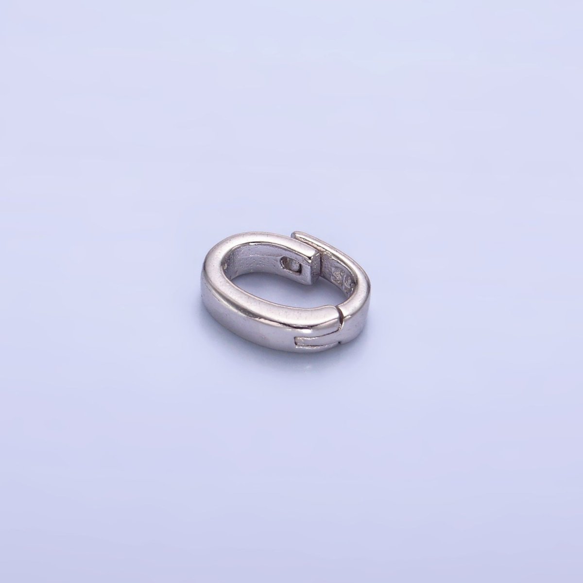 S925 Sterling Silver 8mm Pull Snap Bail Enhancer Finding | SL-545