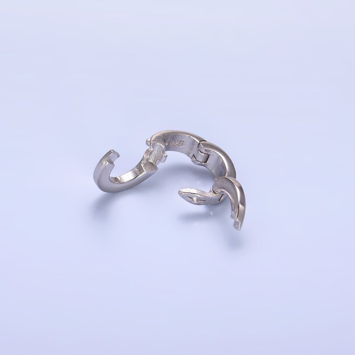 S925 Sterling Silver Minimalist Circular 8 Enhancers Finding | SL-541