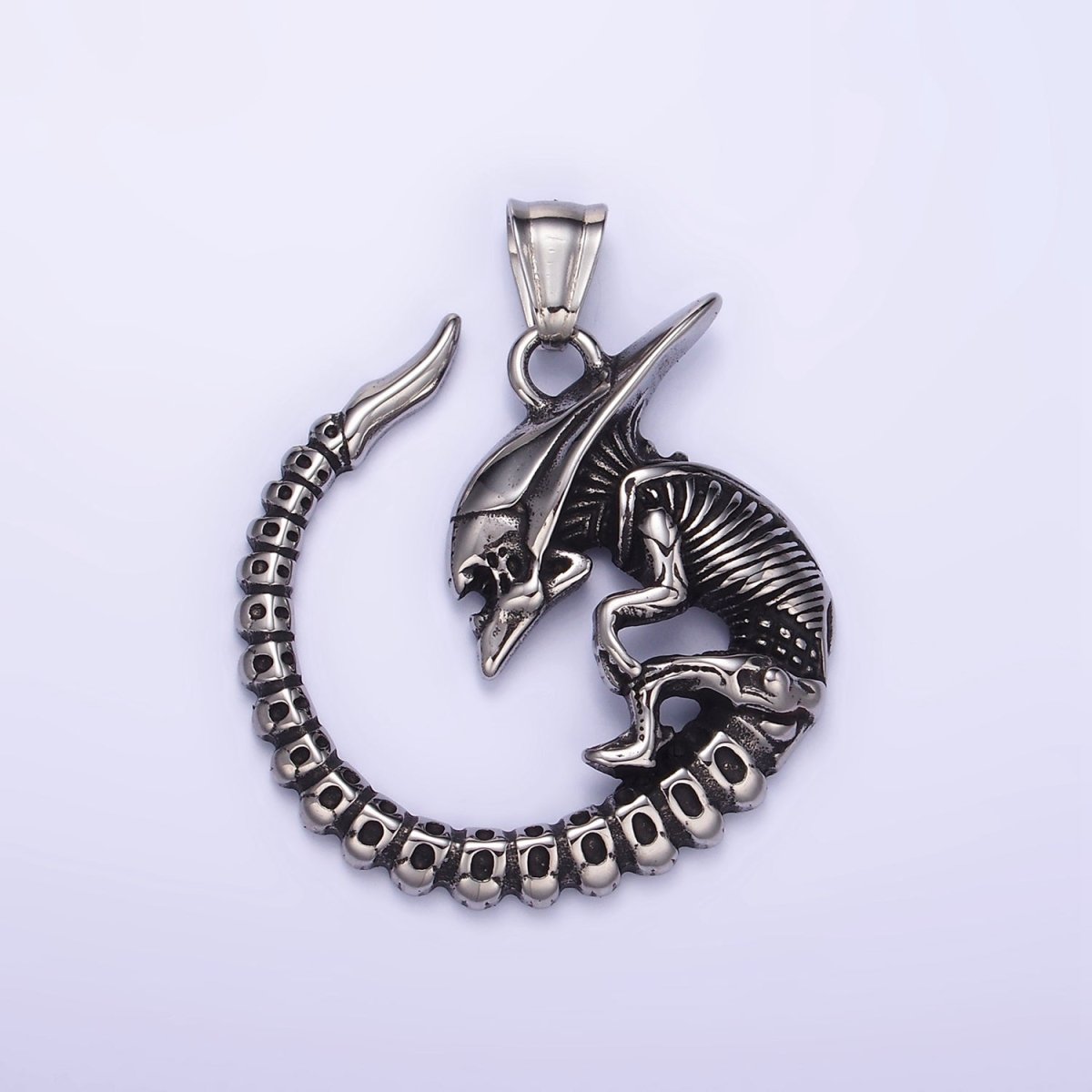 Stainless Steel Alien Charms Monster Pendant | P1443
