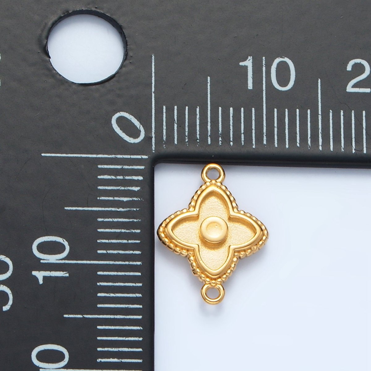 Stainless Steel Celestial North Star Flower Connector | F185