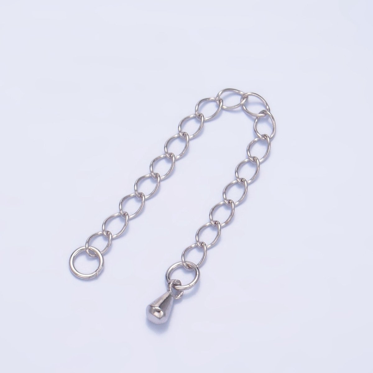 Sterling Silver S925 2.5 Inch Cable Chain Extender Minimalist Extender | SL-513